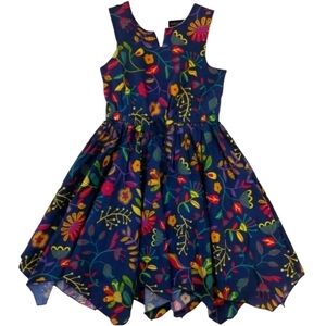 Cynthia Rowly girls floural dress size 6x‎
